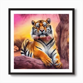 Tiger 3 Art Print