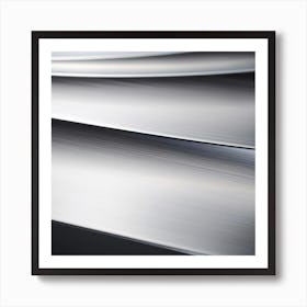 Close Up Of A Metal Surface 1 Art Print