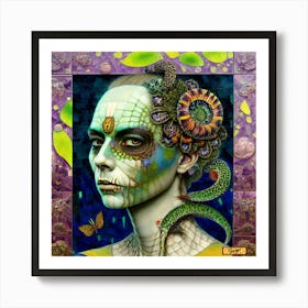 Flower in my thoughts Art Print