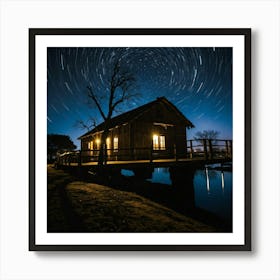 night house Art Print