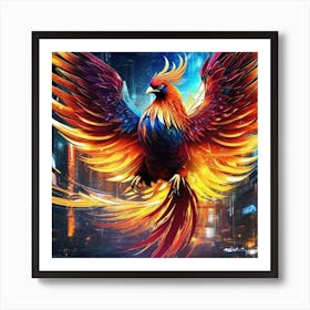 Phoenix 124 Art Print