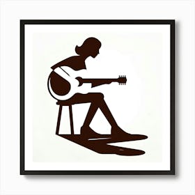 Acoustic Guitar 2 Art Print