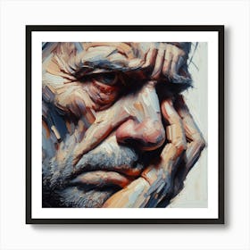 'The Old Man' Art Print