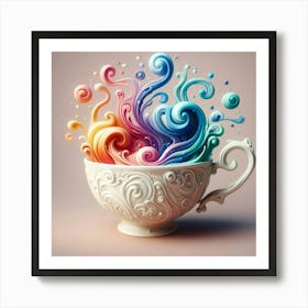 Tea Art 346 Art Print