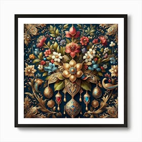 Russian Rococo Art Print