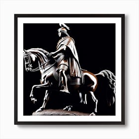 Spartacus On Horseback Art Print