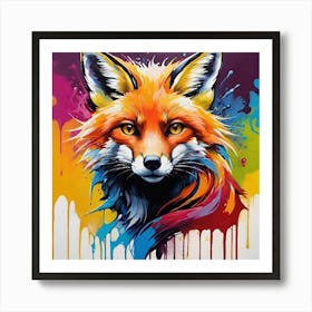 The foxy miss Velvet Art Print