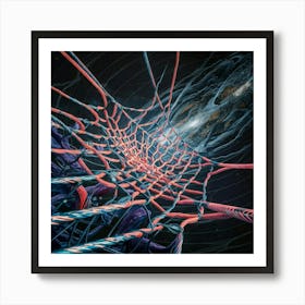 Spider Web 1 Art Print