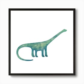 Diplodocus Dinosaur Art Print