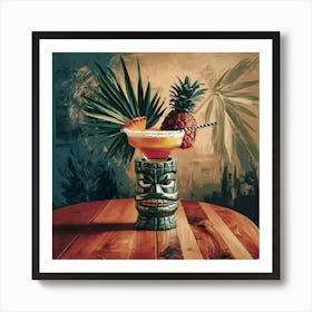 Tiki Cocktail 7 Art Print