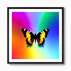 Butterfly Stock Videos & Royalty-Free Footage 2 Art Print