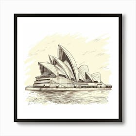 Sydney Opera House 7 Art Print