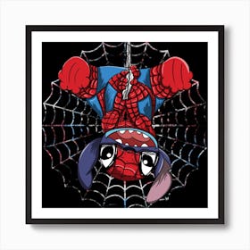 Spider Stitch Art Print