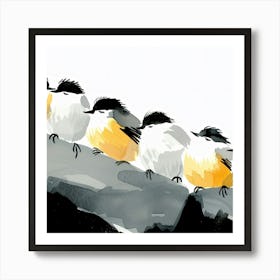 Flock Of Birds Art Print