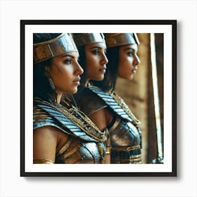 Three Egyptian Women Art Print