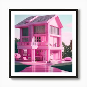 Barbie Dream House (157) Art Print