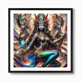 Mermaids Art Print