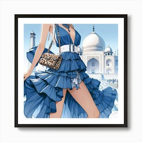 Taj Mahal Art Print