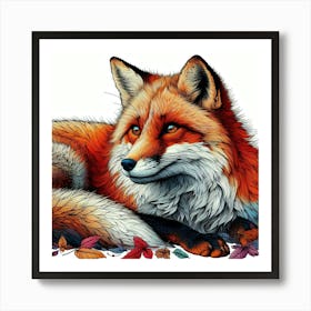 Red Fox 1 Art Print