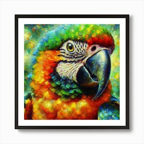 Parrot of Amazon parrot 3 Art Print