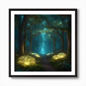 Forest Path Art Print