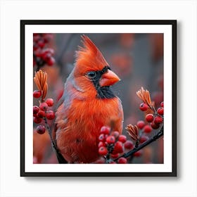 Cardinal 6 Art Print