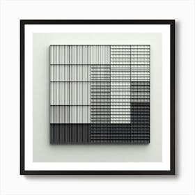 Squares 1 Art Print