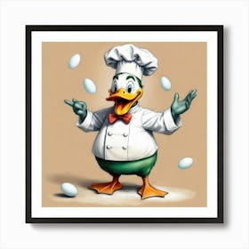 Chef Duck 25 Poster