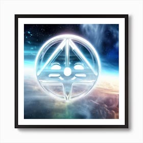 Spacecraft Logo 3 Art Print