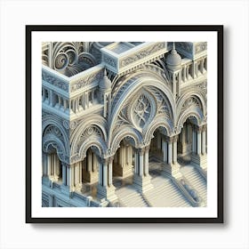 magnificence in marble Art Print