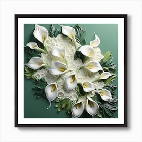 Calla Lilies 1 Art Print