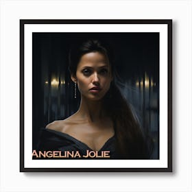 Angelina Jolie 1 Art Print