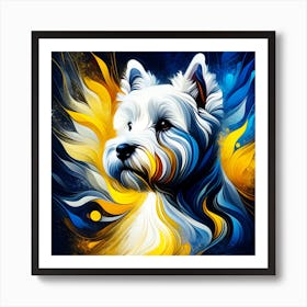 West Highland White Terrier 02 Poster