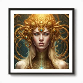 Eloquence God Art Print