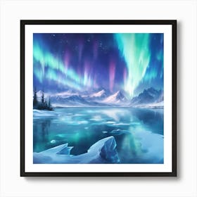 Aurora Borealis Affiche