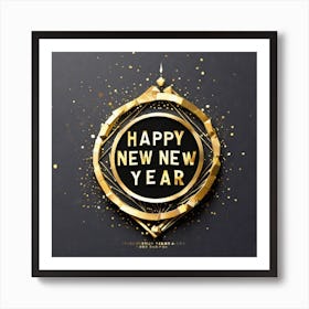 Happy New Year 88 Art Print