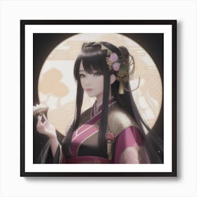 Chinese Woman 2 Art Print