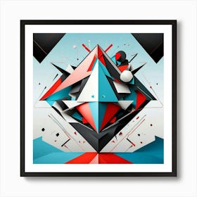 Abstract Geometric Design Art Print