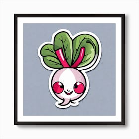 Radish 40 Art Print