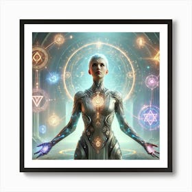 Mystic Bond Talia Scifi Poster