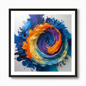 'Swirl' Art Print