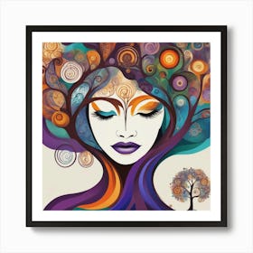 Inner world Art Print