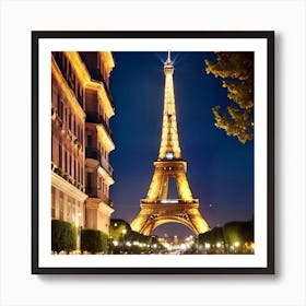 Eiffel Tower Art Print