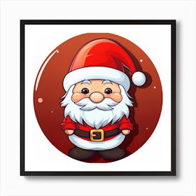 Santa Claus 5 Art Print