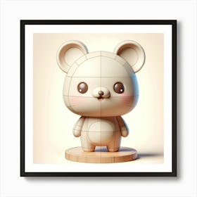 Teddy Bear Art Print