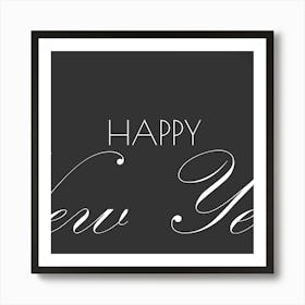 Happy New Year 1 Art Print