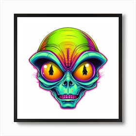 Alien Logo 2 1 Art Print