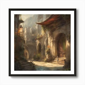 Cityscape 15 Art Print