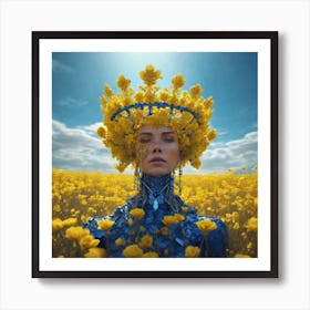 Canola Field 1 Art Print