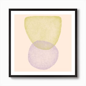 Equilibrium 3 Square Art Print